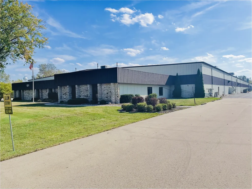 Roberts painting industrial building 1